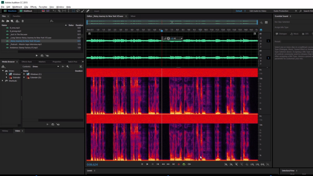 نرم افزار Adobe Audition