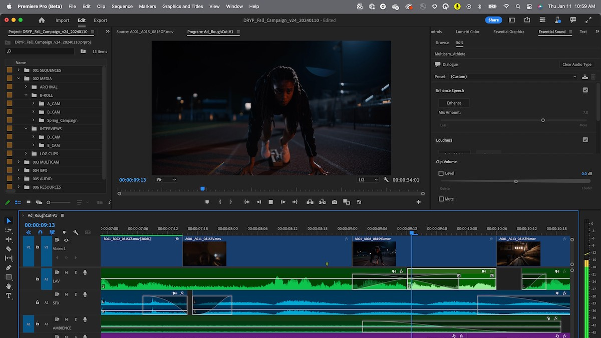نرم افزار Adobe Premiere Pro