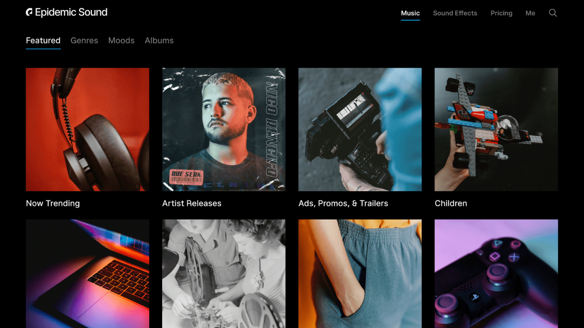 نرم افزار Epidemic Sound