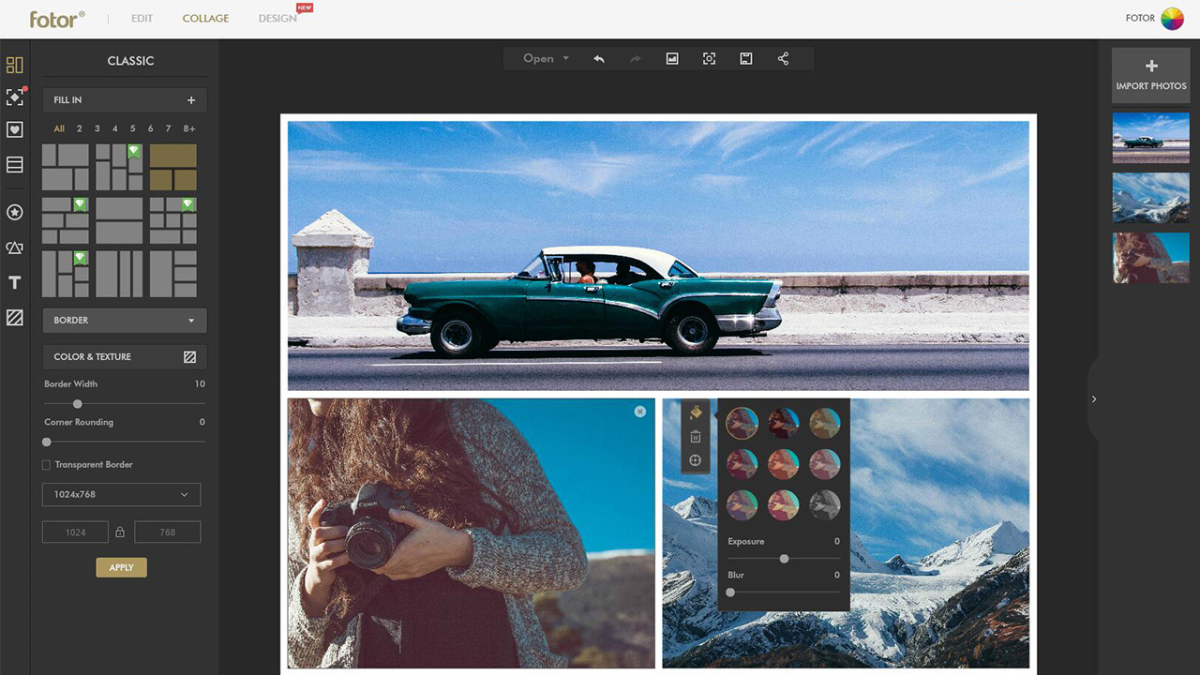 نرم افزار Fotor