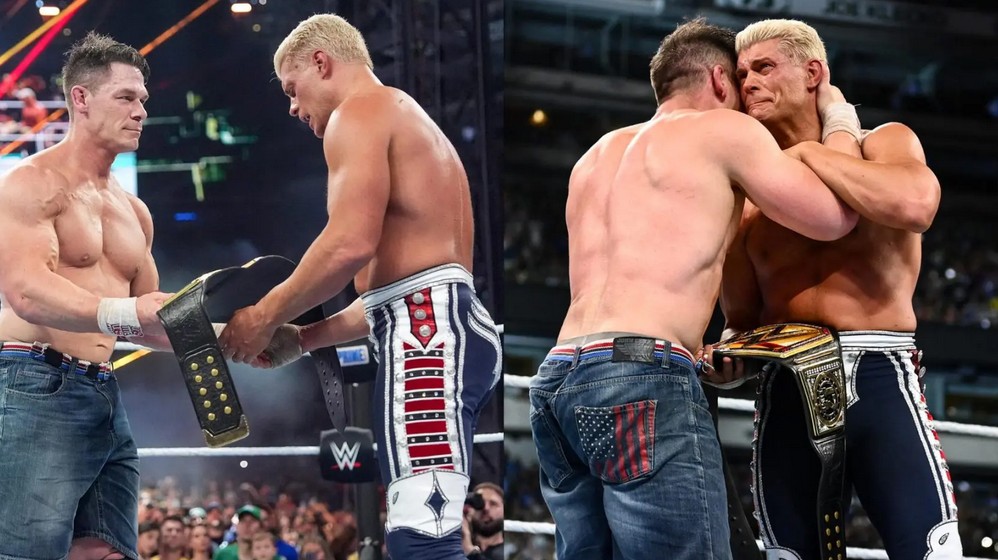 برد تاریخی جان سینا و براک لزنر؛ خداحافظی با شکوه WWE