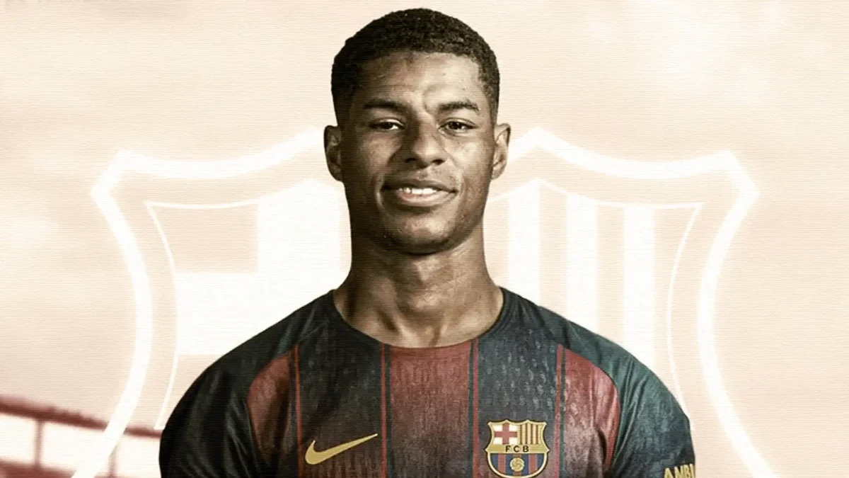 مارکوس راشفورد به باشگاه بارسلونا پیوست