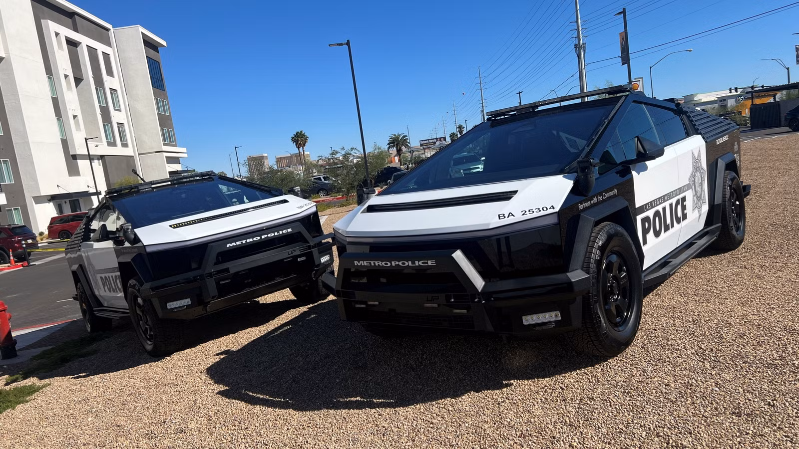 اداره پلیس لاسوگاس با ناوگان سایبرتراک برقی به آینده میرود